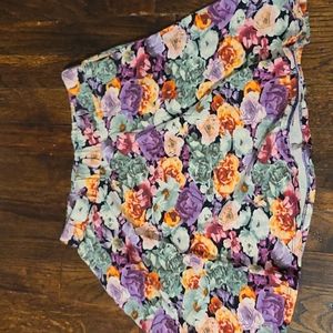 Floral skater skirt